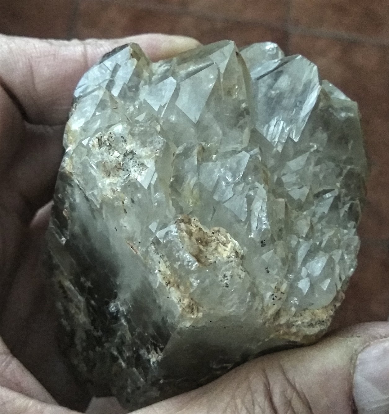 Cuarzo (variedad ahumado)
10,9x6,7 cms.
(Autor: Gelo)