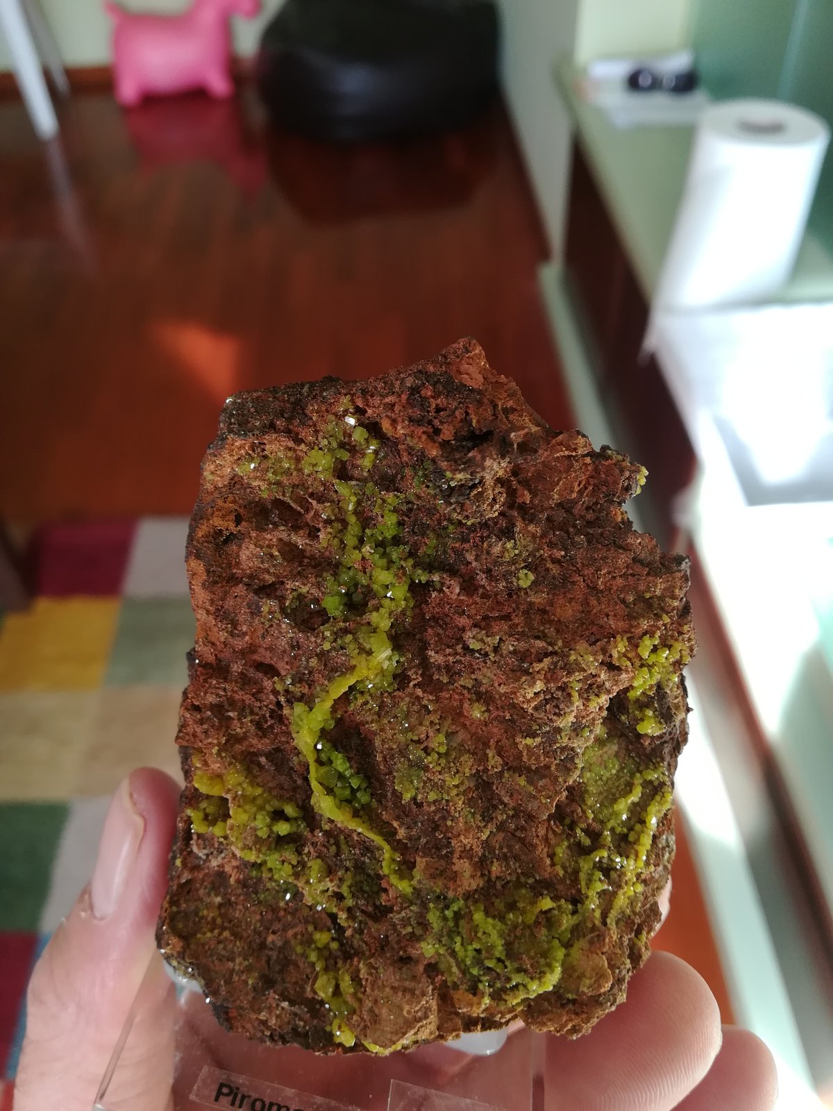 Piromorfita
9x6 cm aprox.
(Autor: ximocompany)