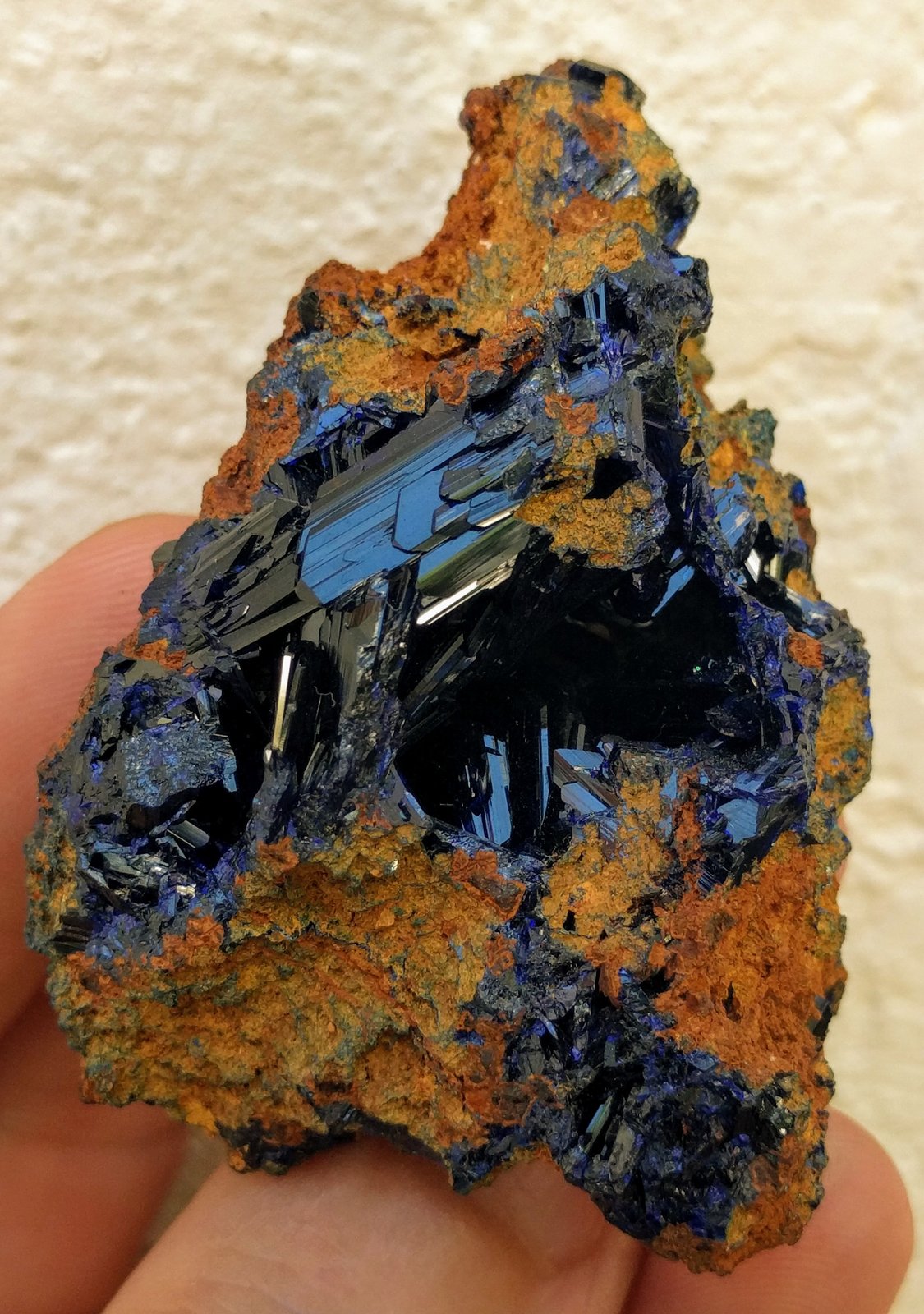 Azurita
4,0 x 6,0 cm.
(Autor: carles)
