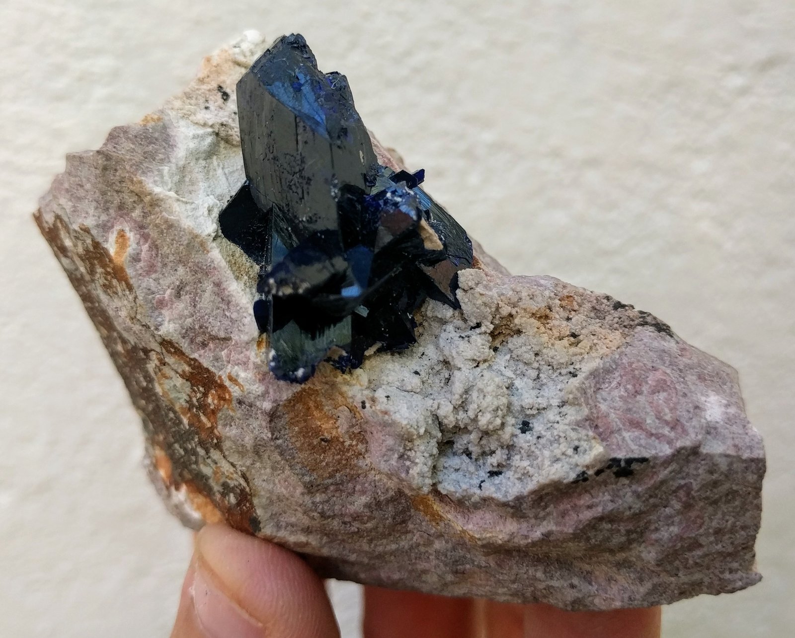 Azurita
7,5 x 4,0 cm.
(Autor: carles)