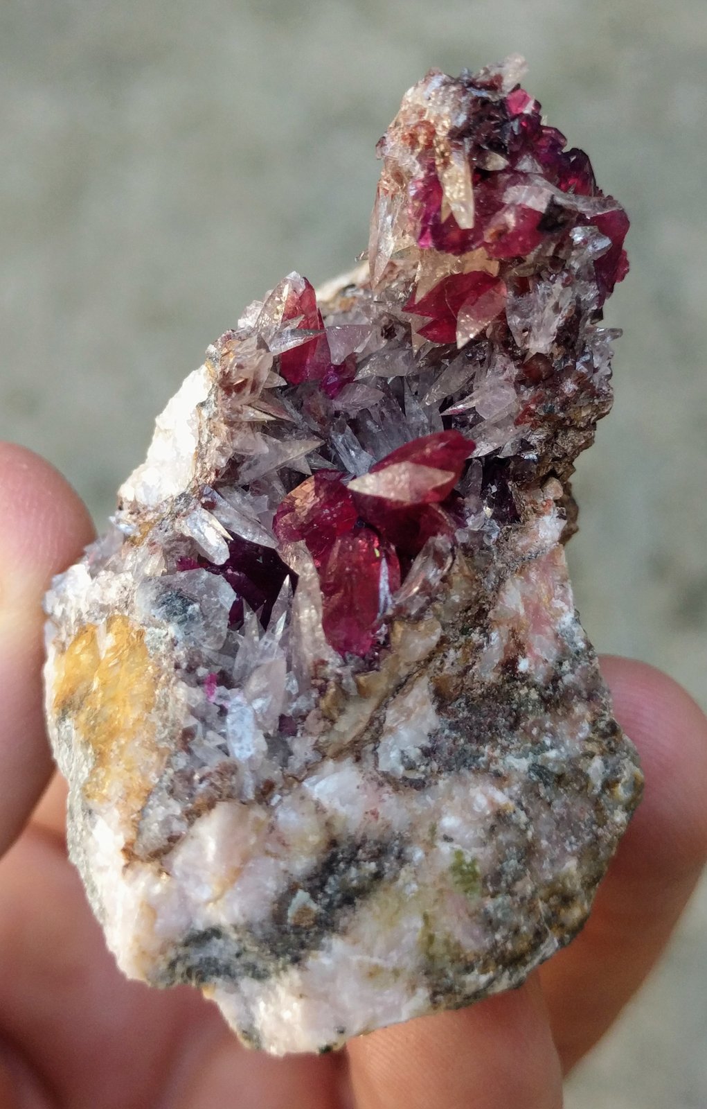 Wendwilsonita, Calcita
5,8 x 5,0 cm.
(Autor: carles)