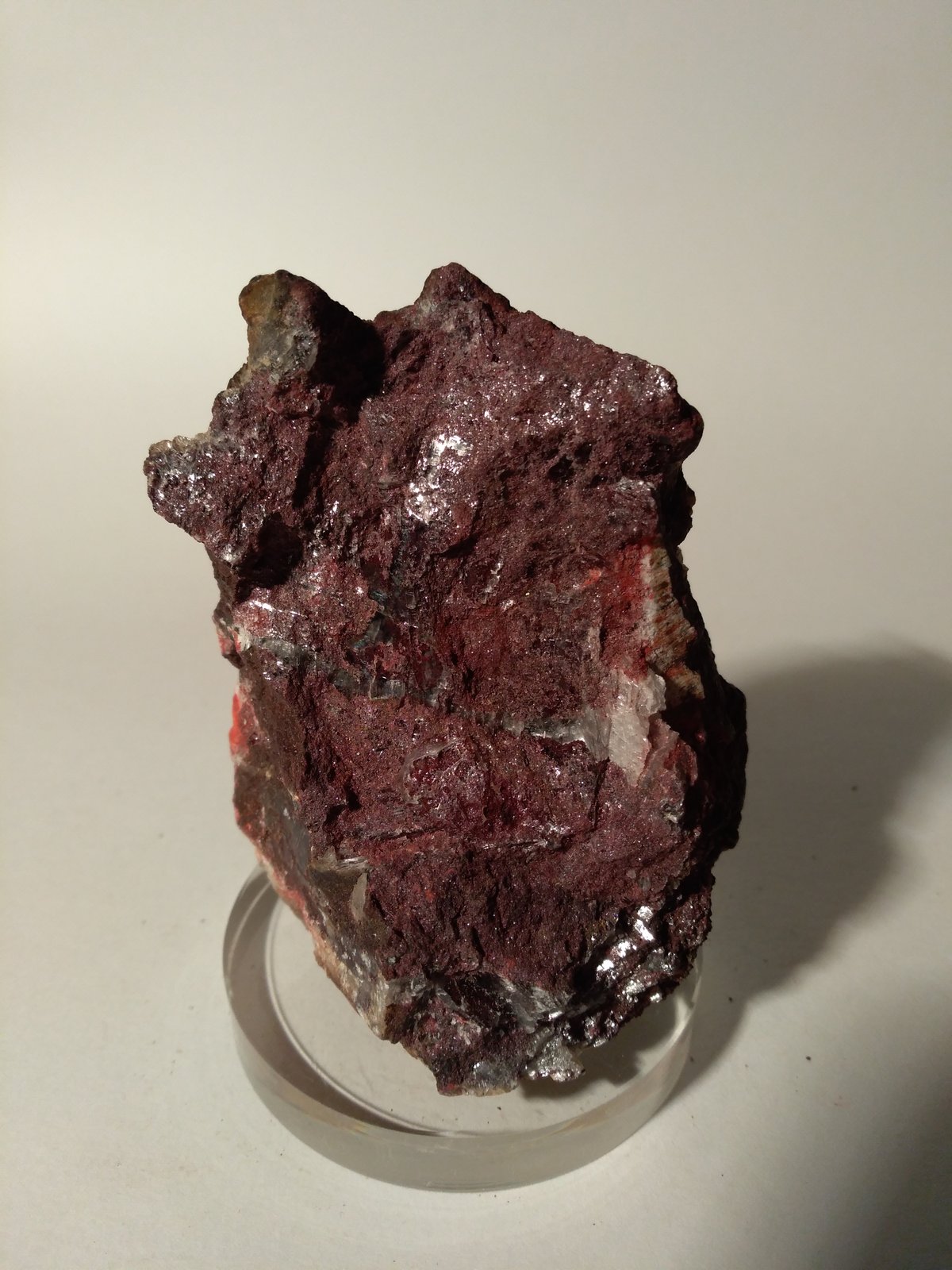 Cinabrio, Yeso
83 mm x 64 mm
(Autor: Sante Celiberti)