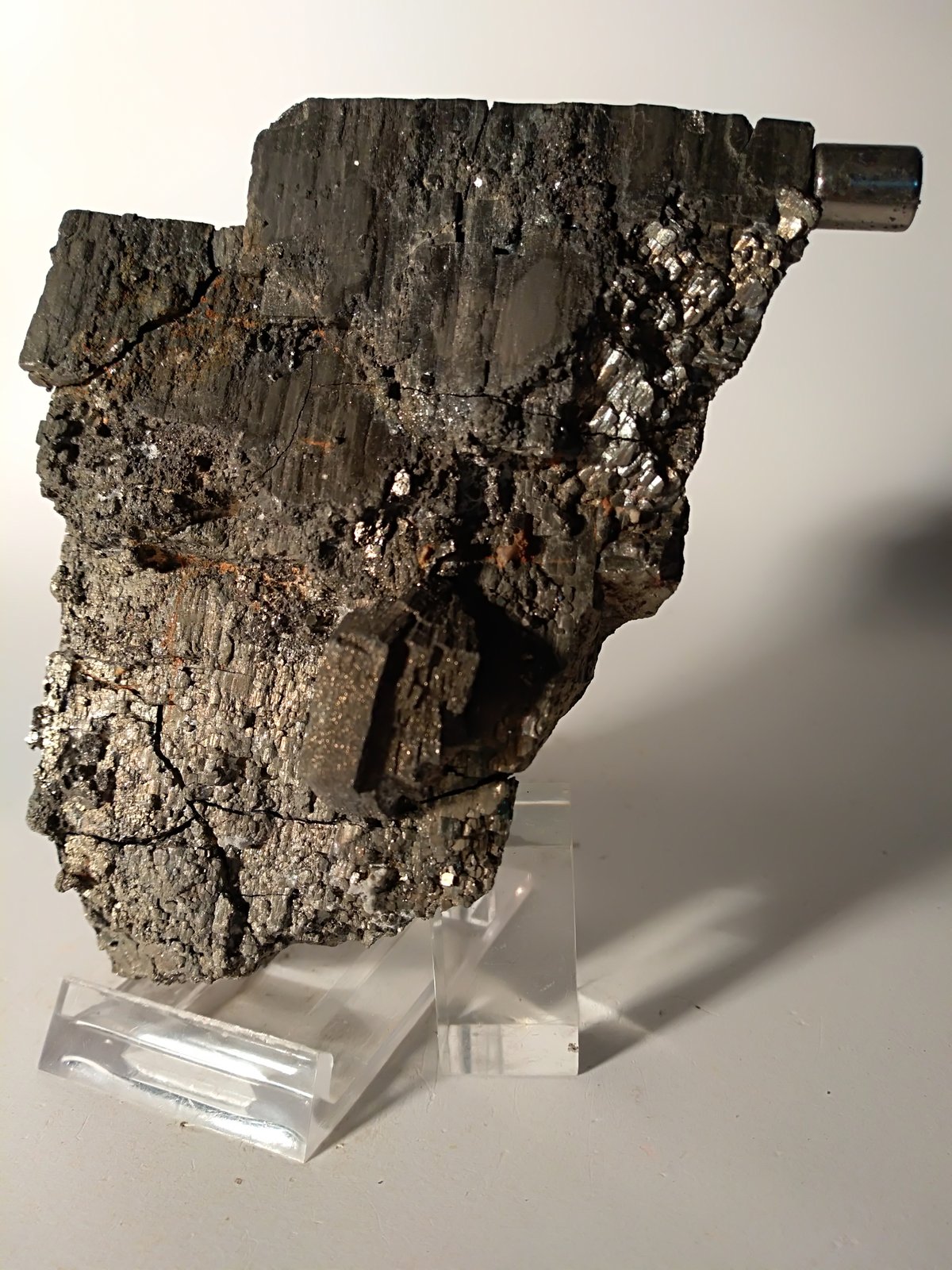 Pirita, Pirrotita
100 x 82 mm
(Autor: Sante Celiberti)