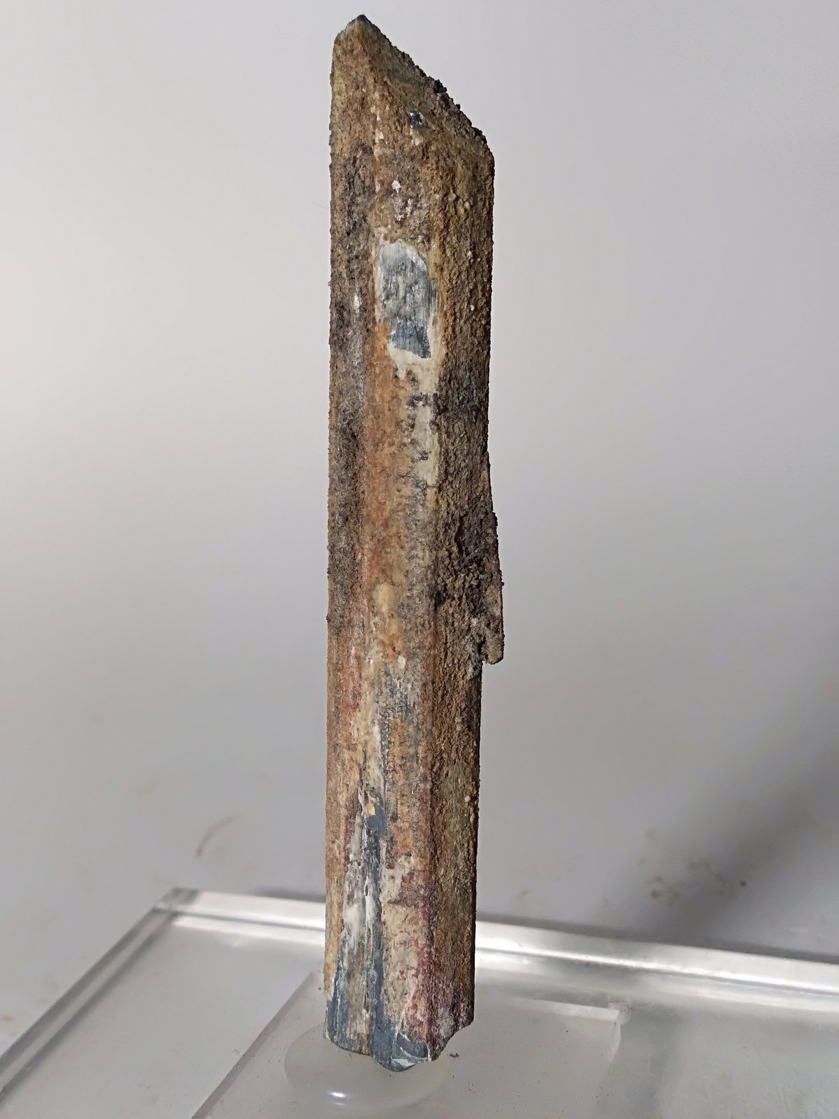 Stibnita (Estibina), Stibiconita
83 x 14,9 mm
(Autor: Sante Celiberti)