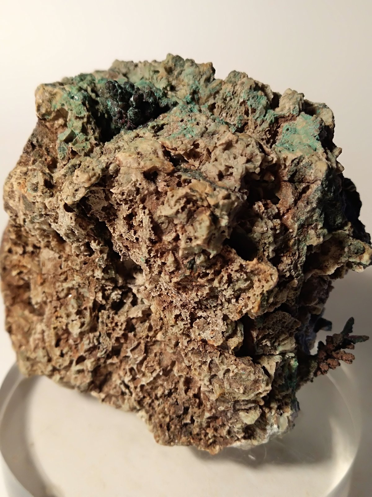 Cobre, Malaquita
72,3 x 54,5 mm
(Autor: Sante Celiberti)