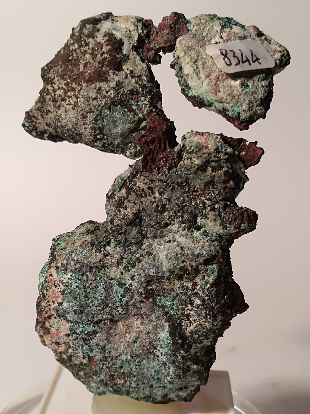 Cobre, Malaquita
78 x 52 mm
(Autor: Sante Celiberti)