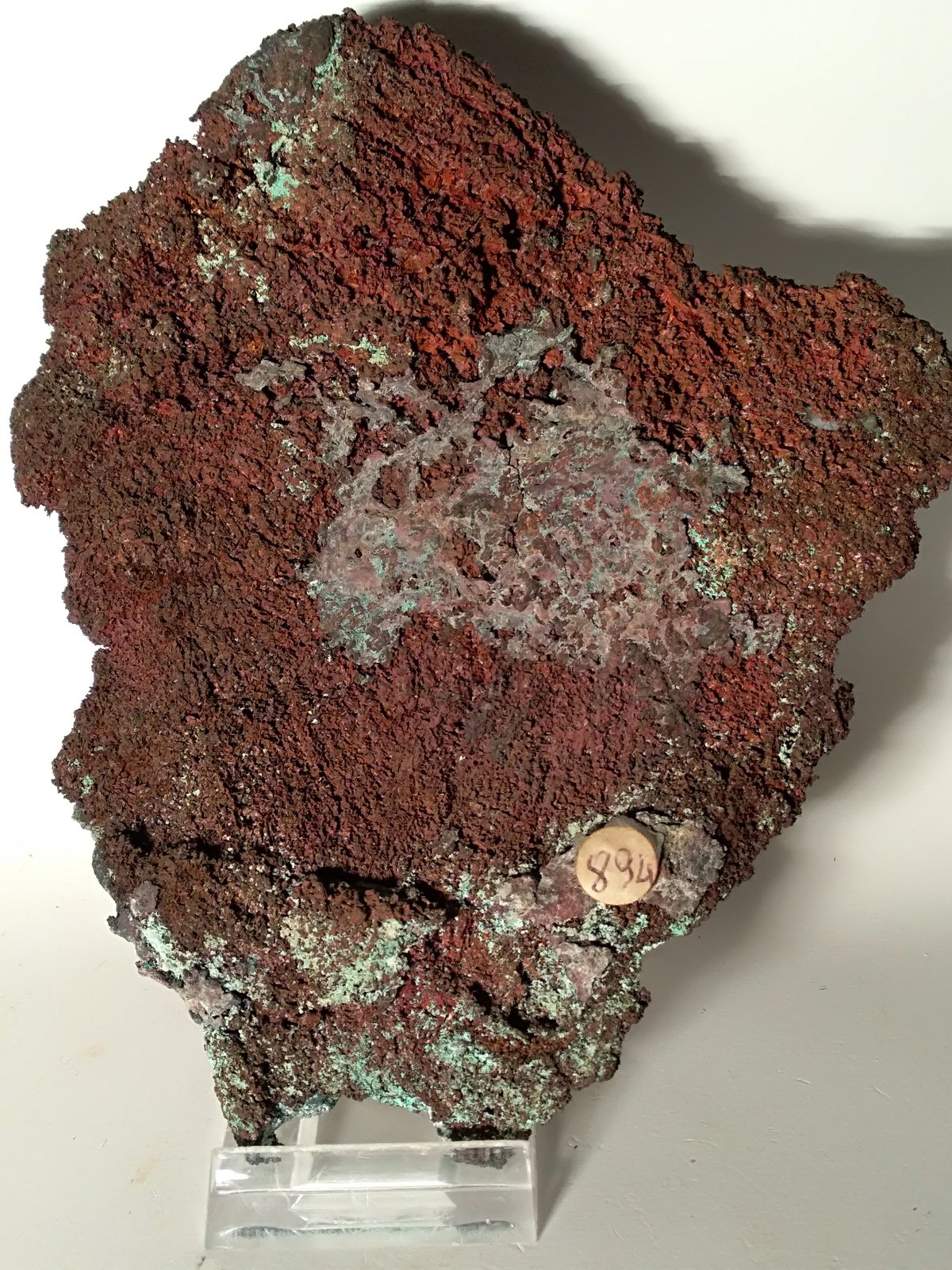 Cobre, Malaquita
146 x 126 mm
(Autor: Sante Celiberti)
