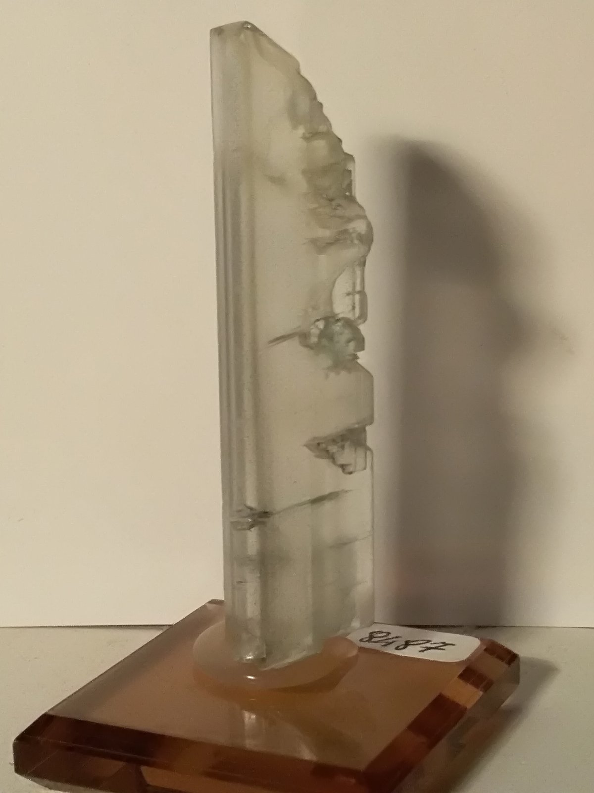 Yeso, Crisocola
66 x 16 mm
(Autor: Sante Celiberti)
