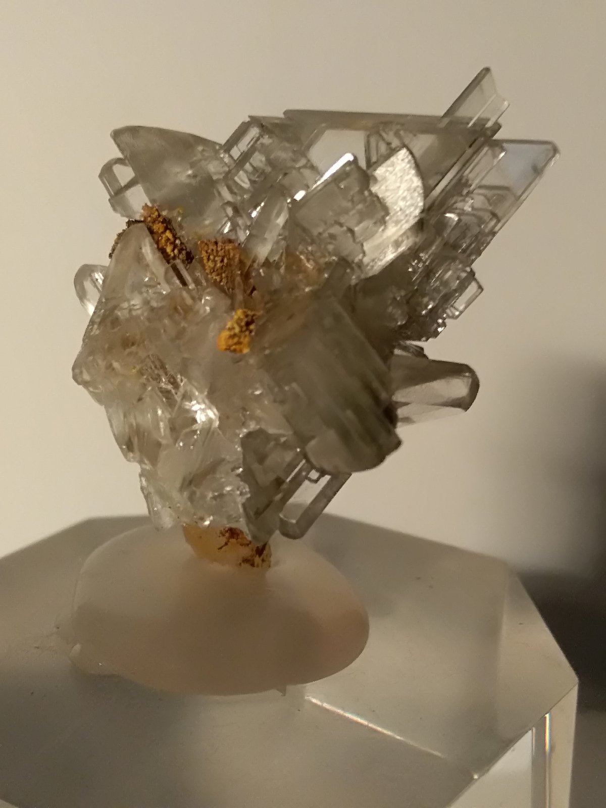 Yeso, Cuarzo
34 x 28,7 mm
(Autor: Sante Celiberti)