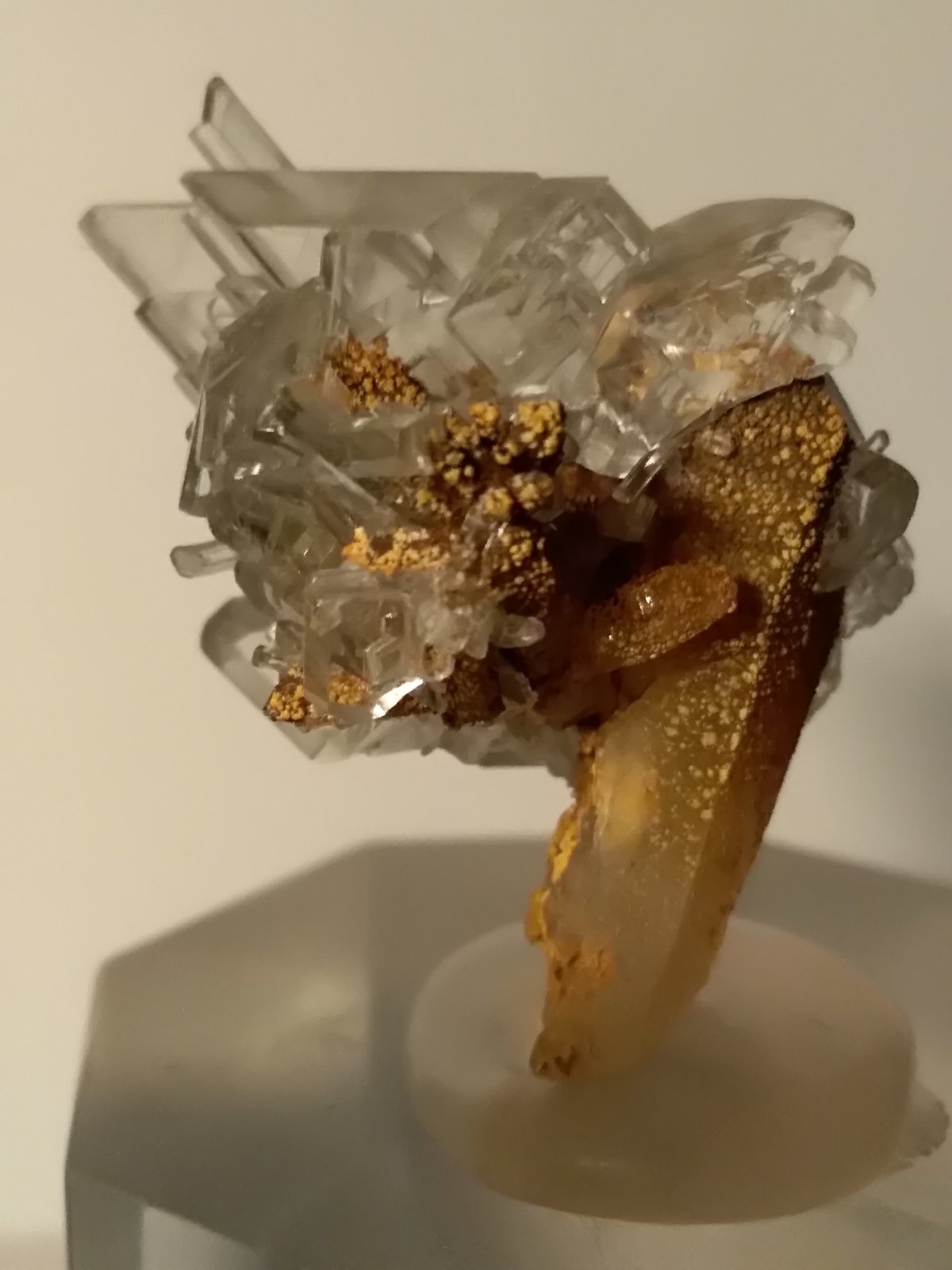 Yeso, Cuarzo
34 x 28,7 mm
(Autor: Sante Celiberti)