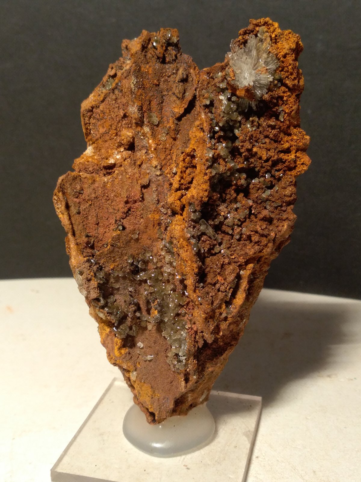 Adamita, Hemimorfita
96 x 56 mm
(Autor: Sante Celiberti)