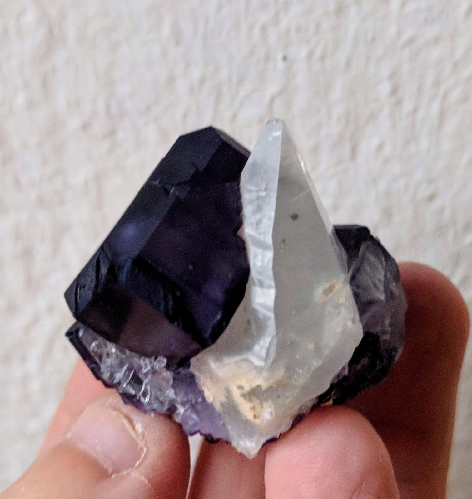 Fluorita, Calcita
4,0 x 4,0 cm.
(Autor: carles)
