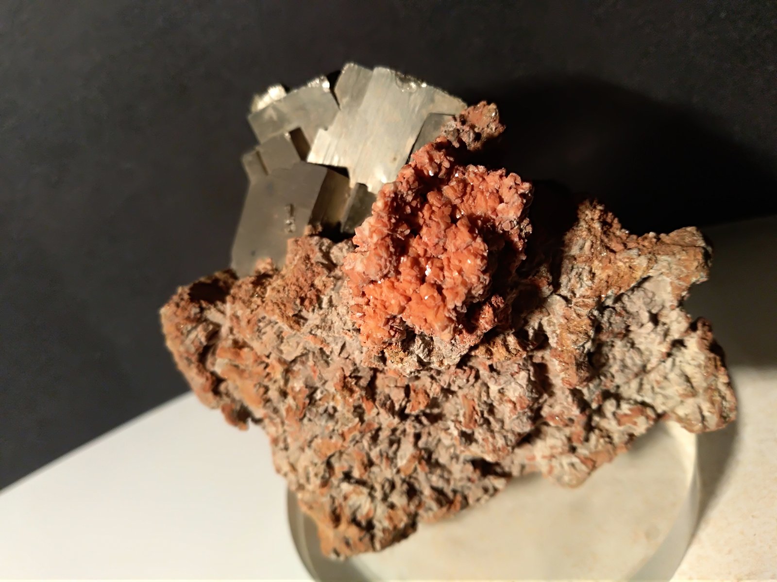 Siderita, Pirita
67 x 61 mm
(Autor: Sante Celiberti)