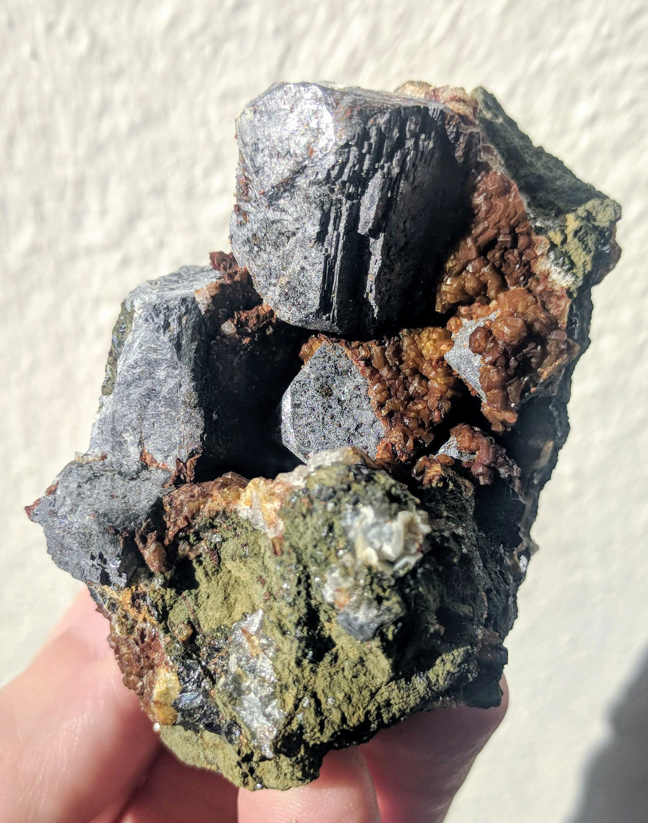 Galena, Siderita
4,8 x 7,5 cm.
(Autor: carles)