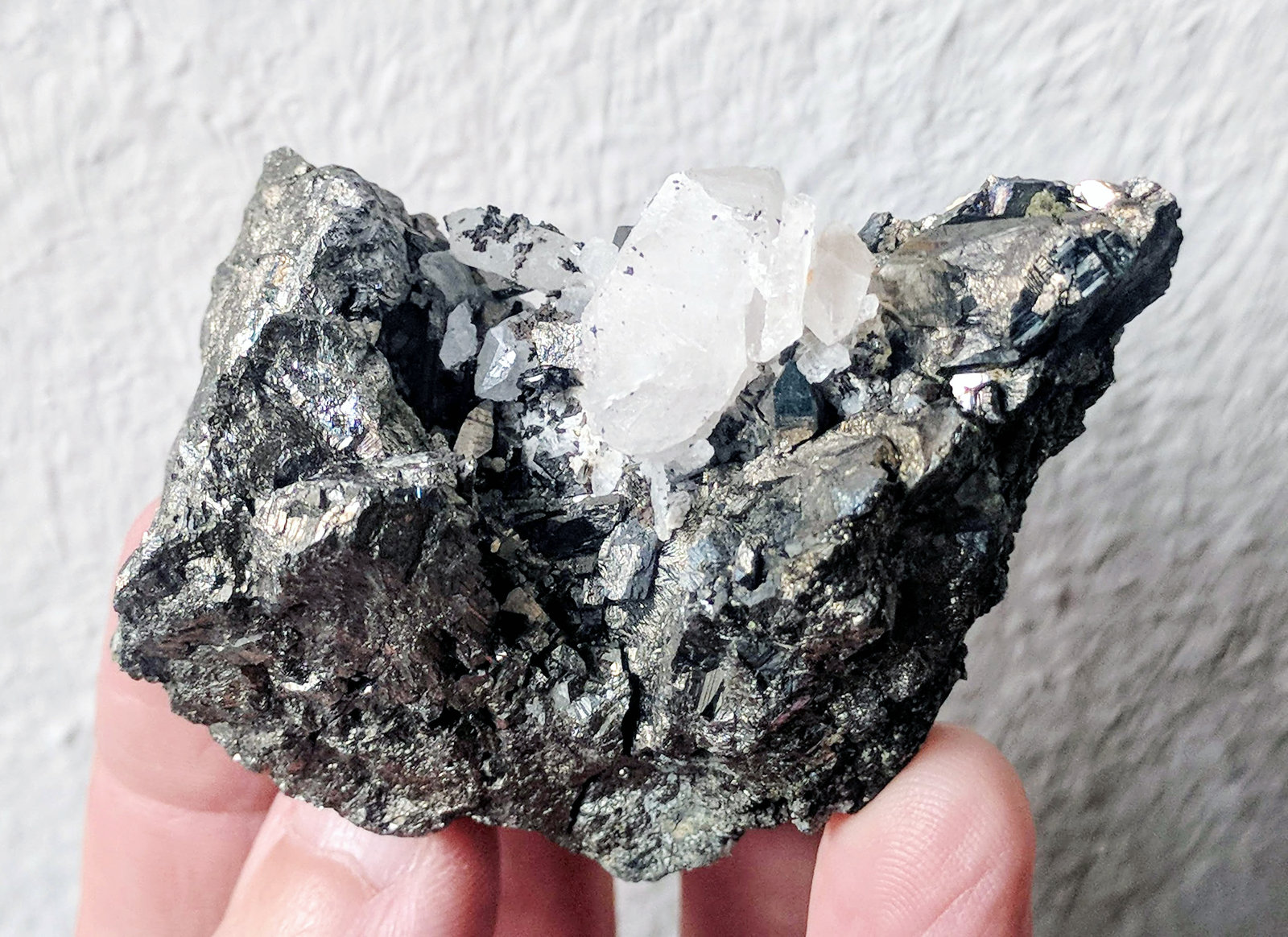 Arsenopirita, Cuarzo
6,5 x 3,5 cm.
(Autor: carles)