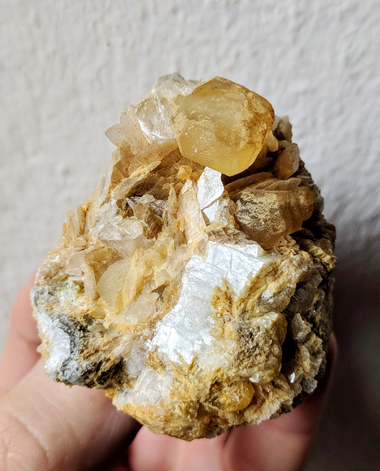 Magnesita, Calcita
5,0 x 5,5 cm.
(Autor: carles)