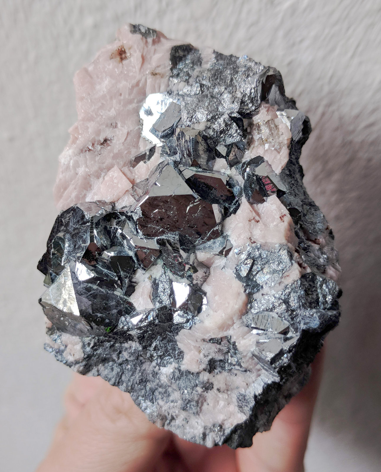 Skutterudita
5,0 x 7,0 cm.
(Autor: carles)