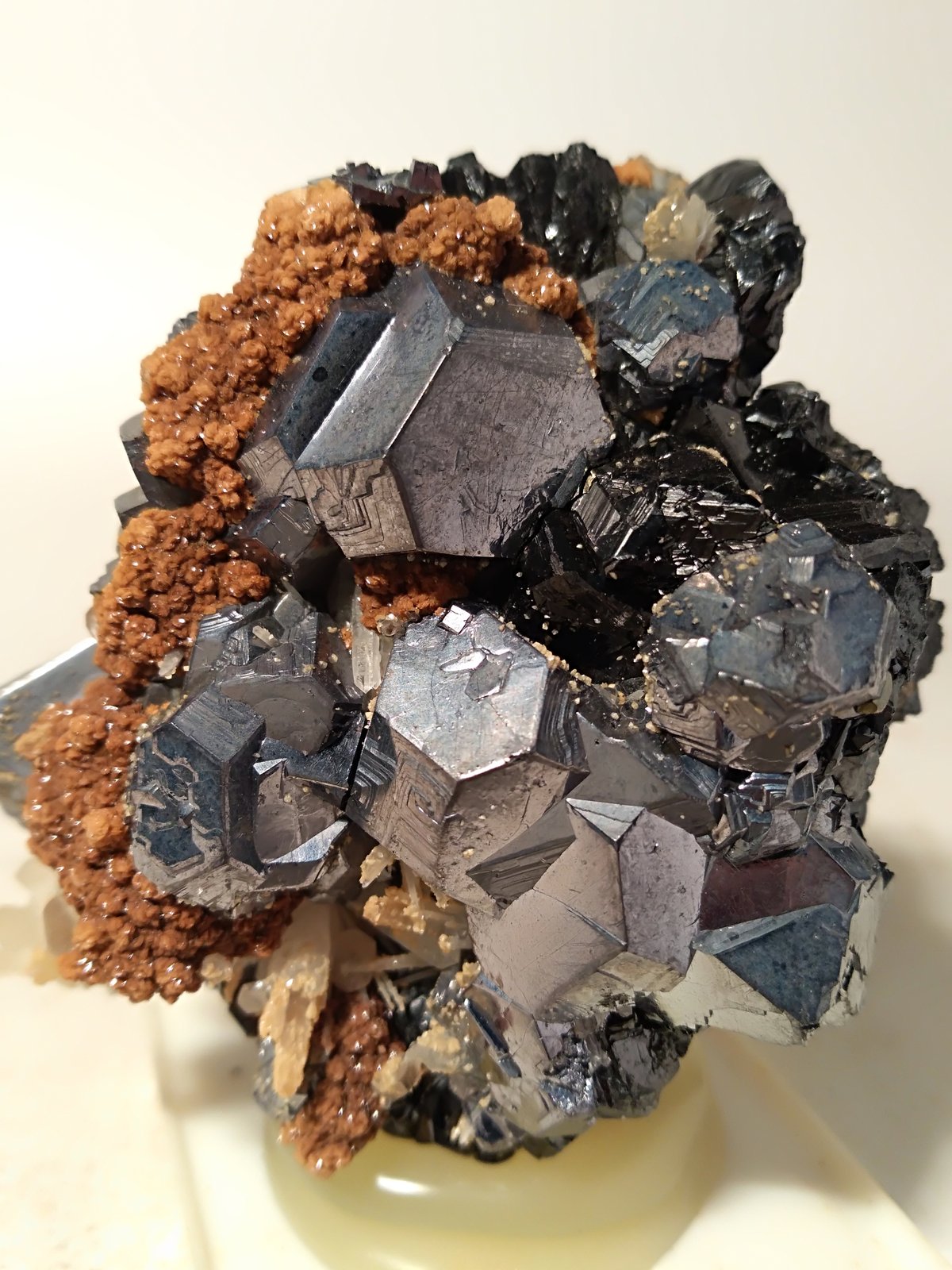 Galena, Esfalerita, Siderita, Cuarzo
65 x 51 mm
(Autor: Sante Celiberti)