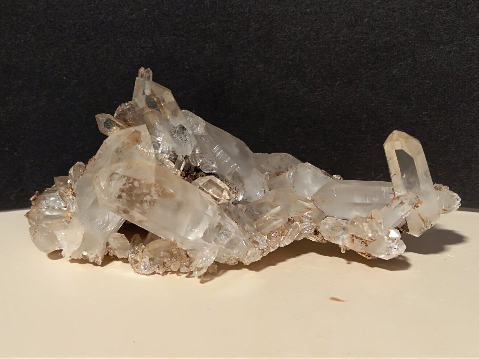 Cuarzo, Calcita
86 x 47 mm
(Autor: Sante Celiberti)
