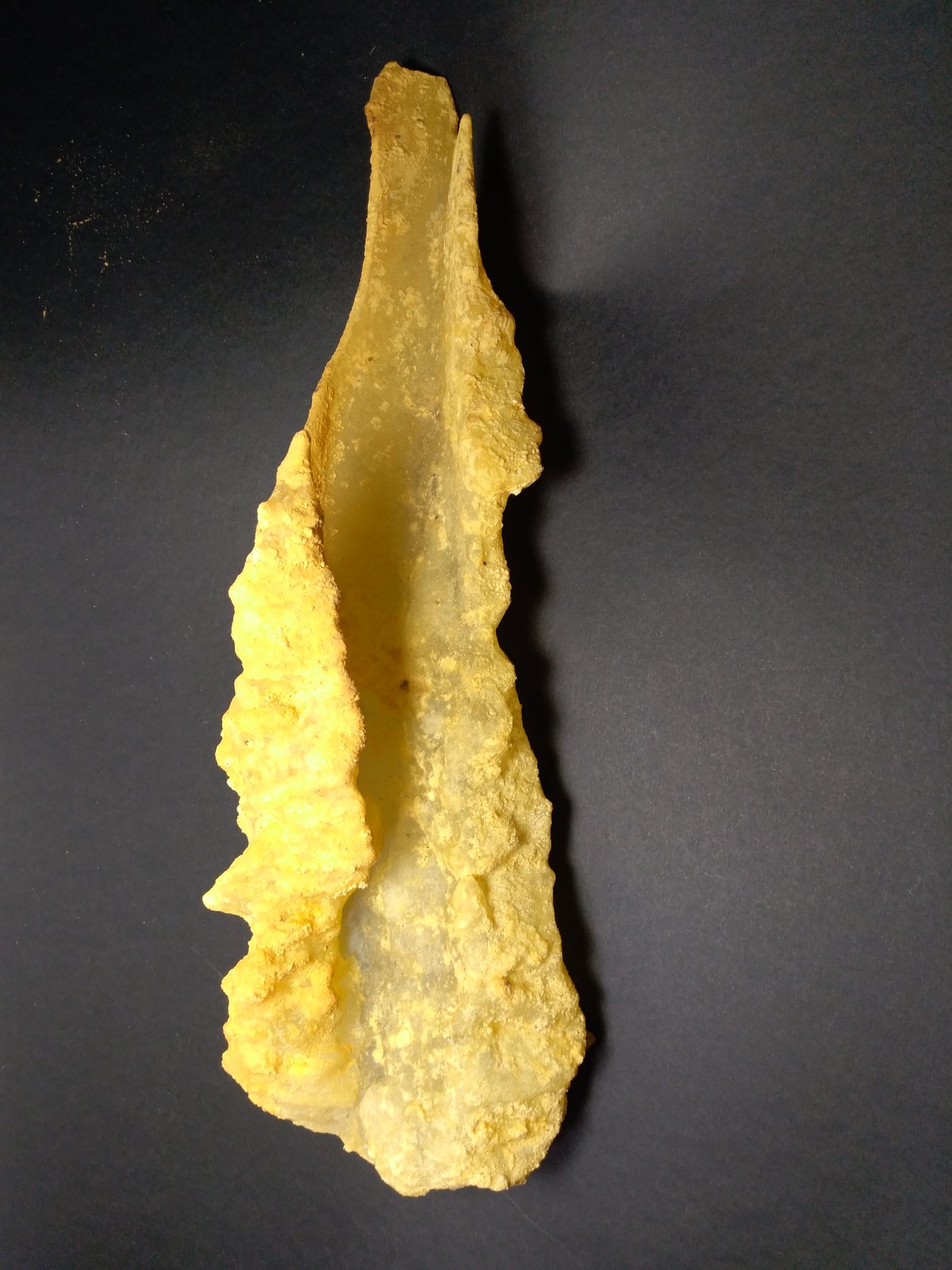Epsomita
395 x 130 mm
(Autor: Sante Celiberti)