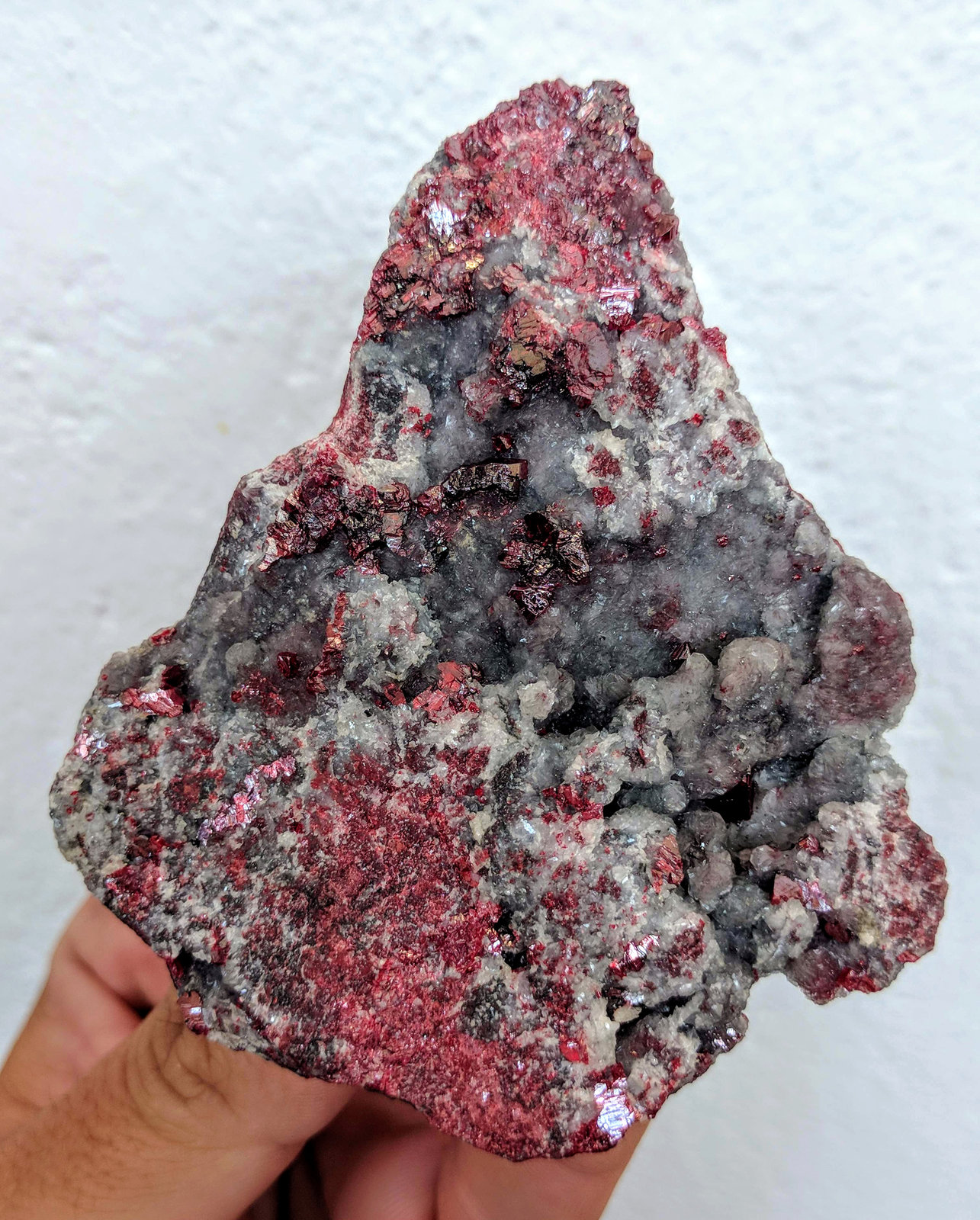 Cinabrio, Calcita, Dolomita
7,5 x 9,2 cm.
(Autor: carles)