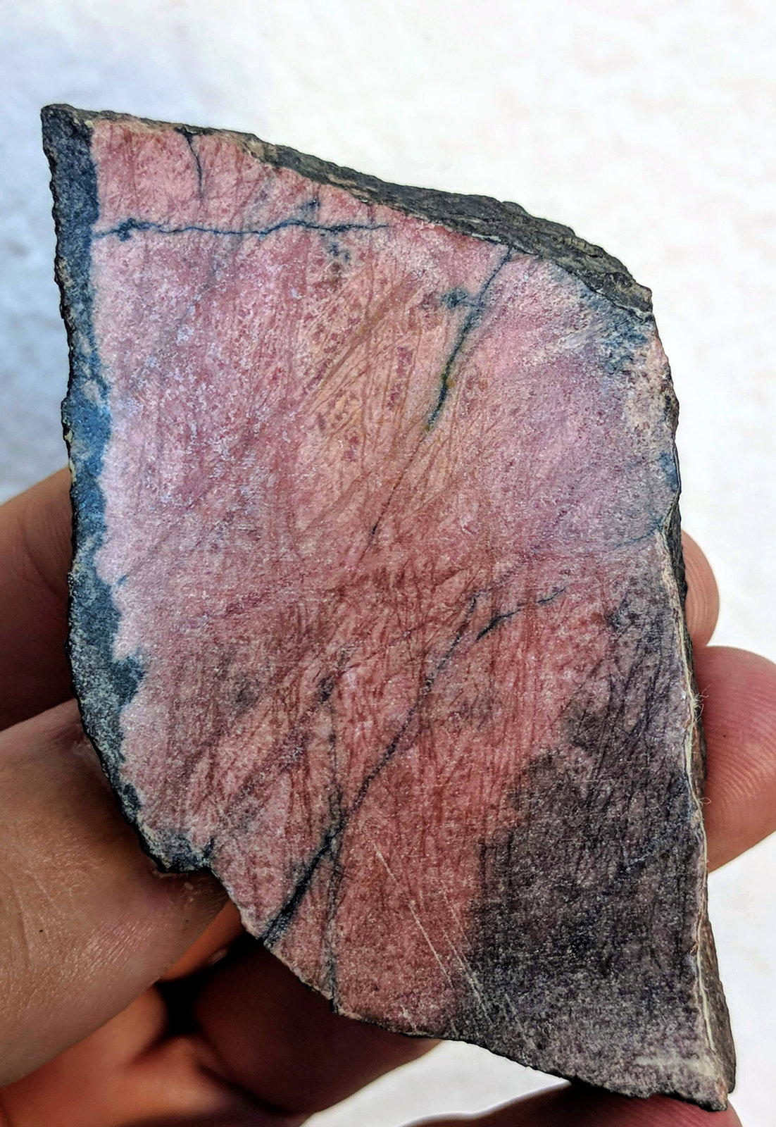 Piroxmangita
4,5 x 7,4 cm.
(Autor: carles)