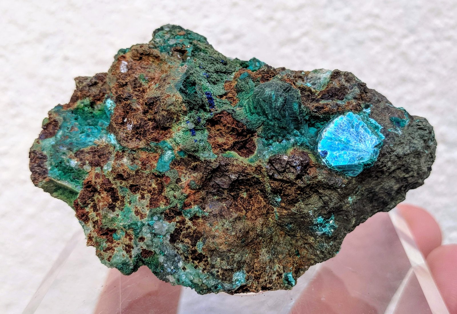 Tyrolita (Tirolita), Tennantita
6,5 x 4,0 x 4,2 cm
(Autor: carles)