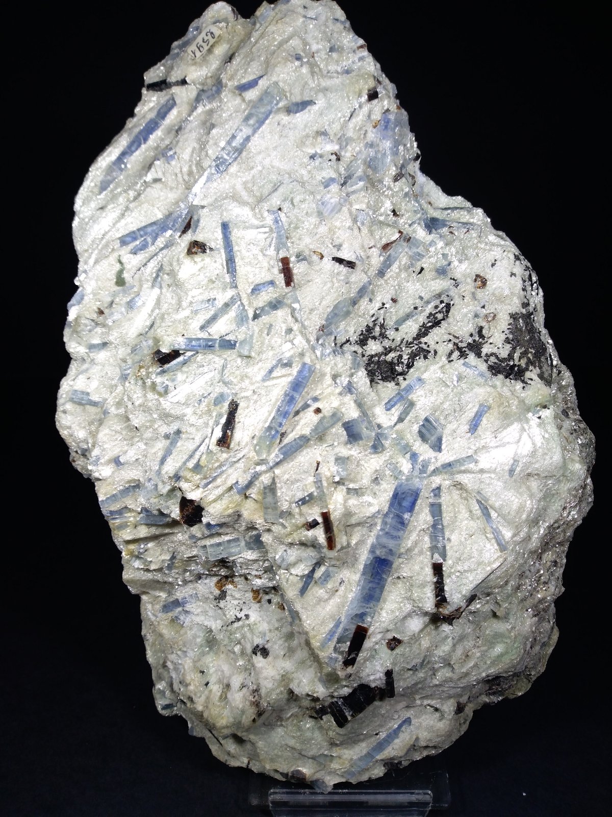 Cianita, Estaurolita, Paragonita
230 x 150 mm
(Autor: Sante Celiberti)