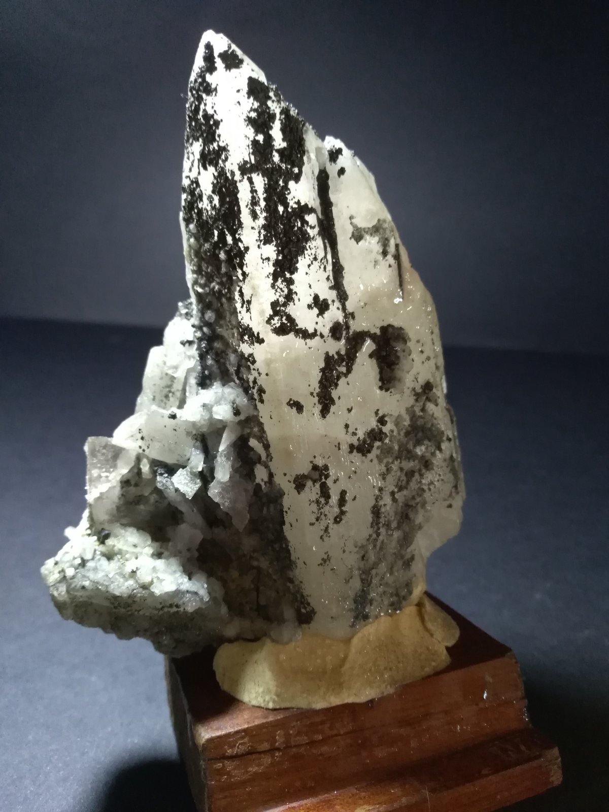 Barita, Pirita, Fluorita
108 x 79 mm
(Autor: Sante Celiberti)
