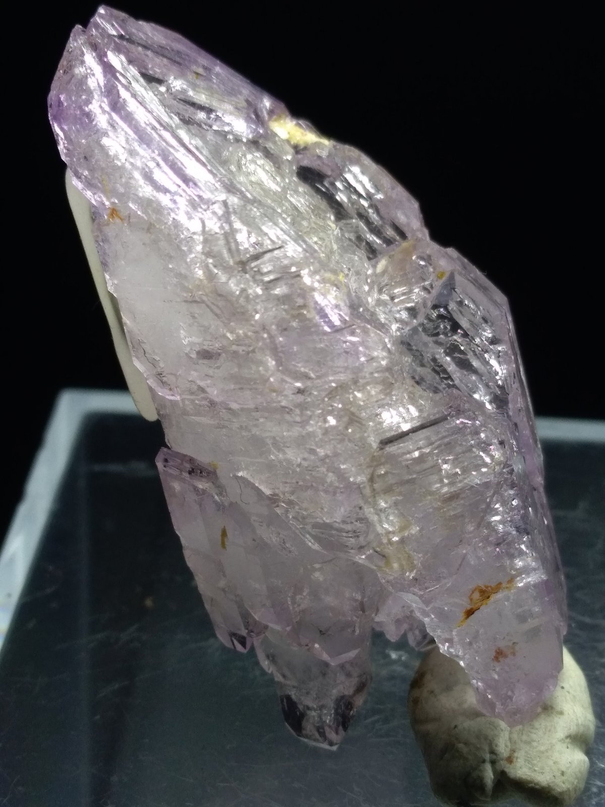 Cuarzo (variedad amatista)
43 x 21 mm
(Autor: Sante Celiberti)