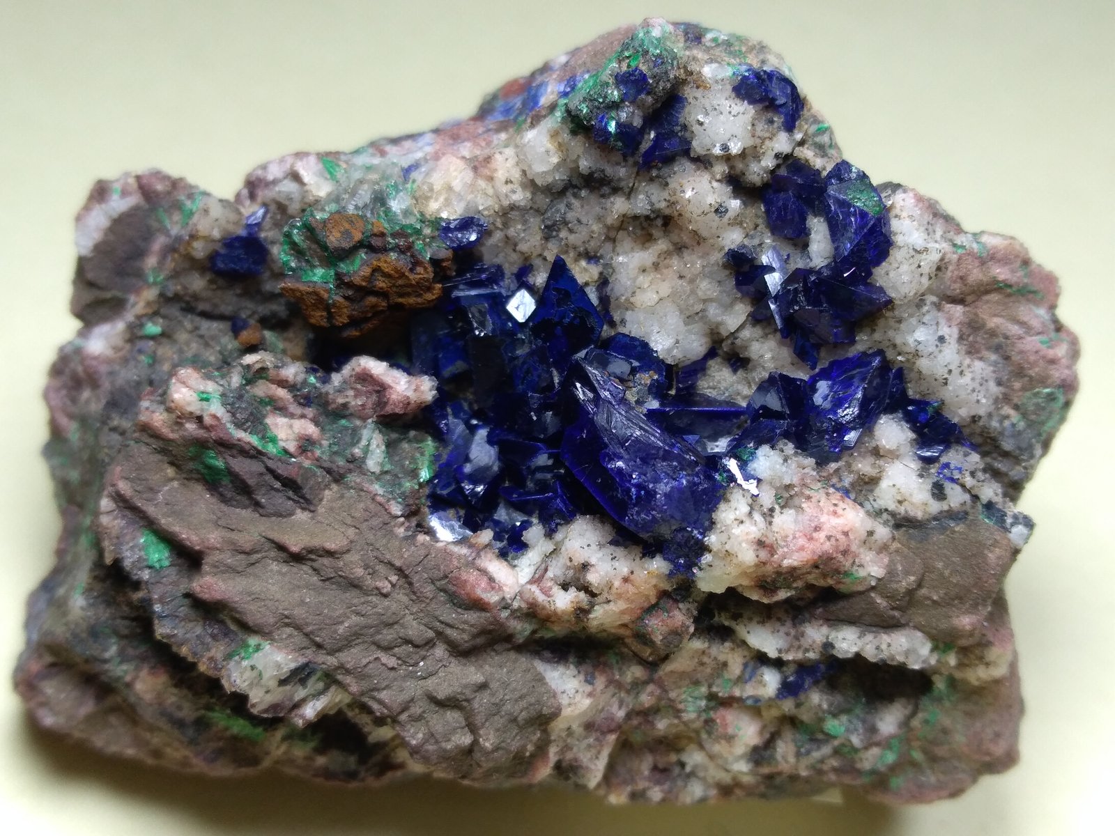 Azurita
40 x 30 mm
(Autor: Sante Celiberti)
