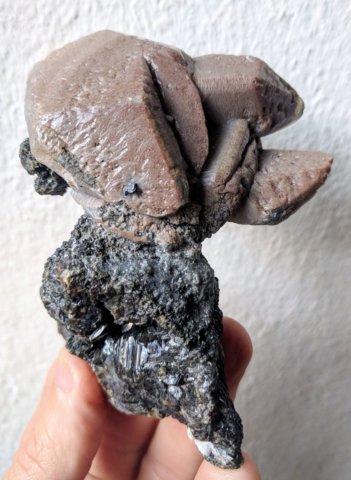 Esfalerita, Calcita
9,5 x 7,5 cm.
(Autor: carles)