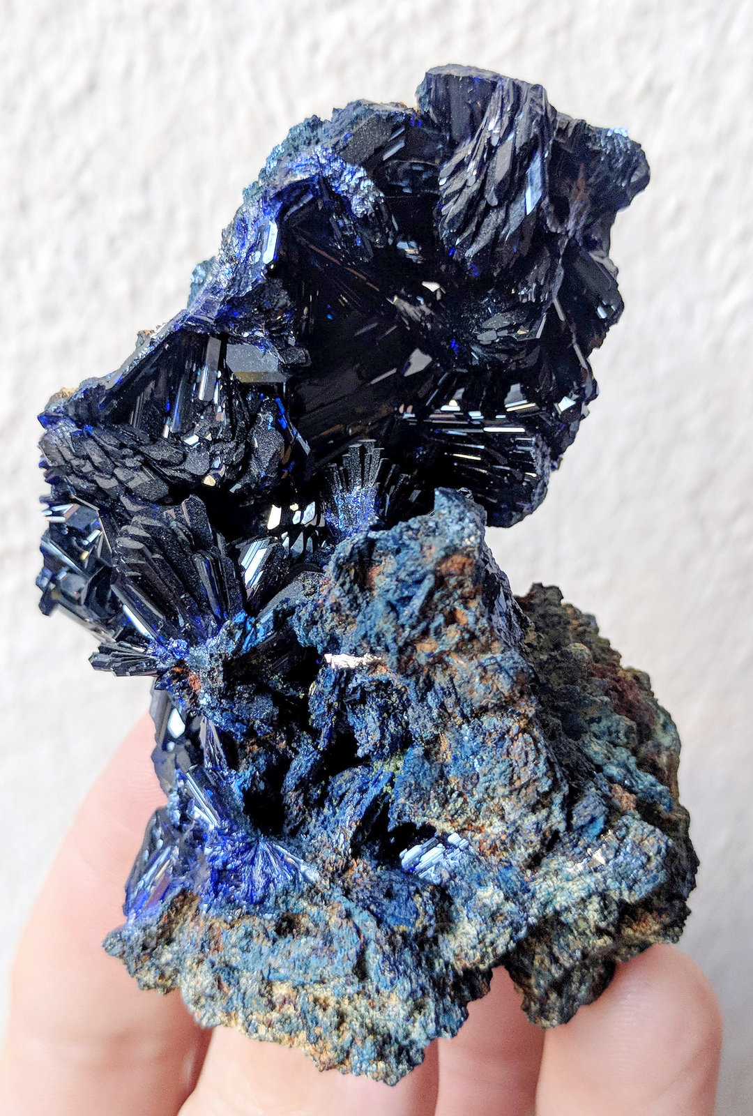 Azurita
7,5 x 5,3 cm.
(Autor: carles)