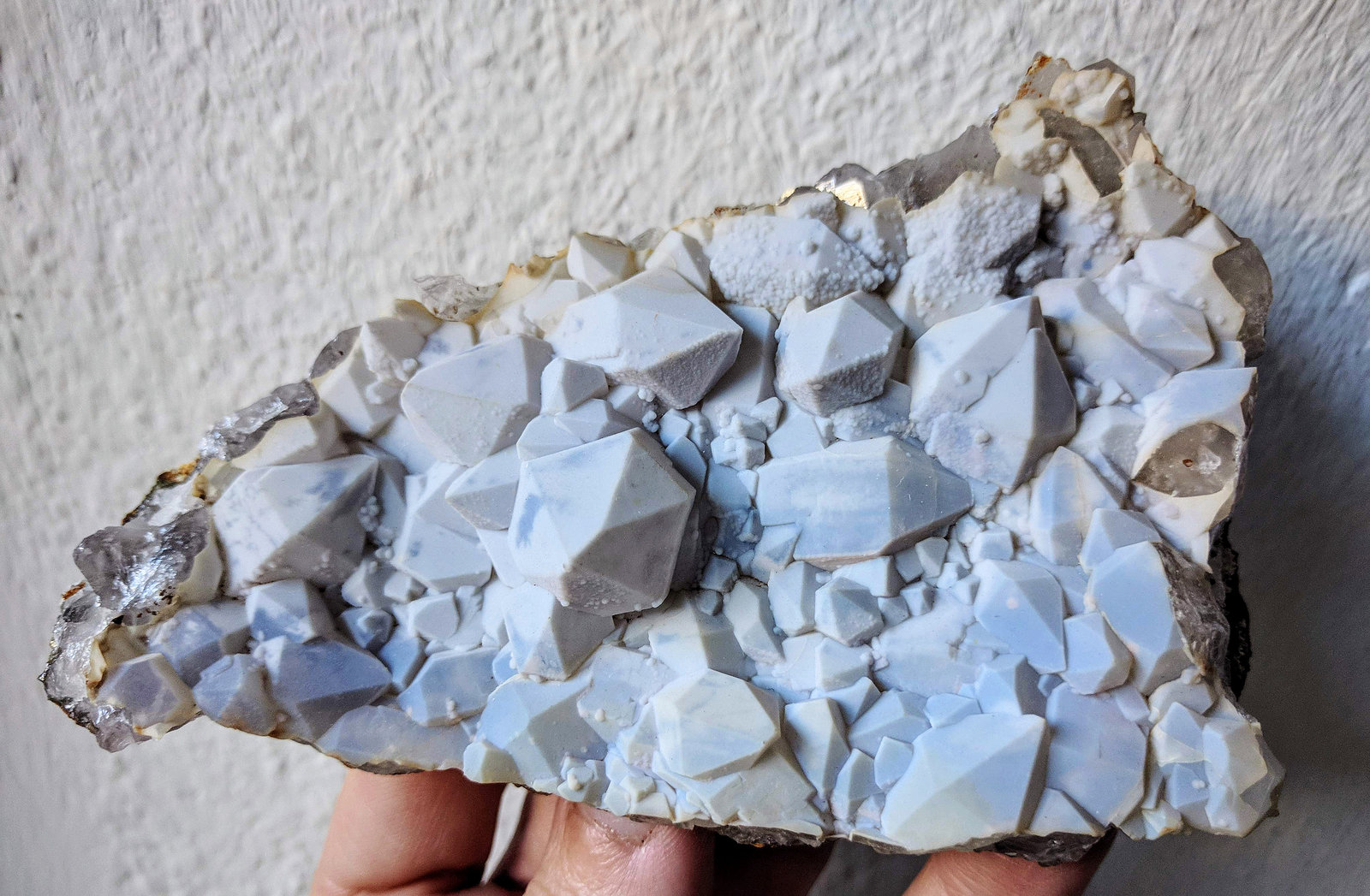 Cuarzo, Cuarzo (variedad calcedonia)
13,2 x 8,3 cm.
(Autor: carles)