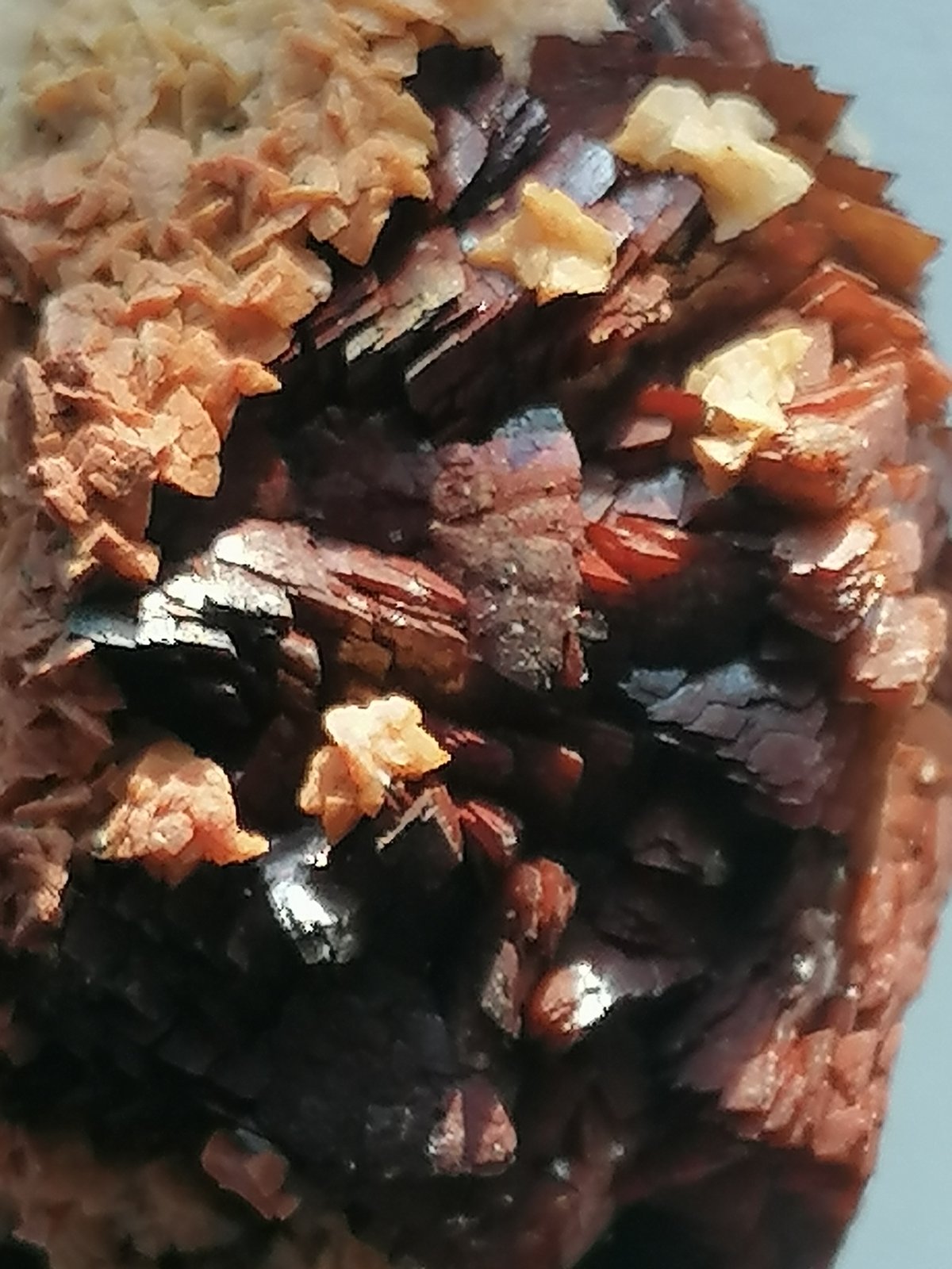 Siderita, Ankerita.
6 x 3 cm.
(Autor: Rafael varela olveira)
