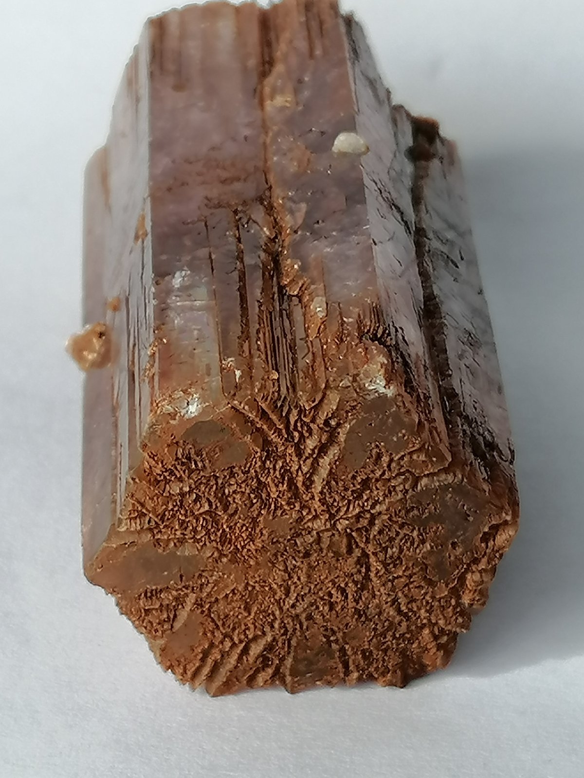 Aragonito.
5 x 2,5 cm.
(Autor: Rafael varela olveira)