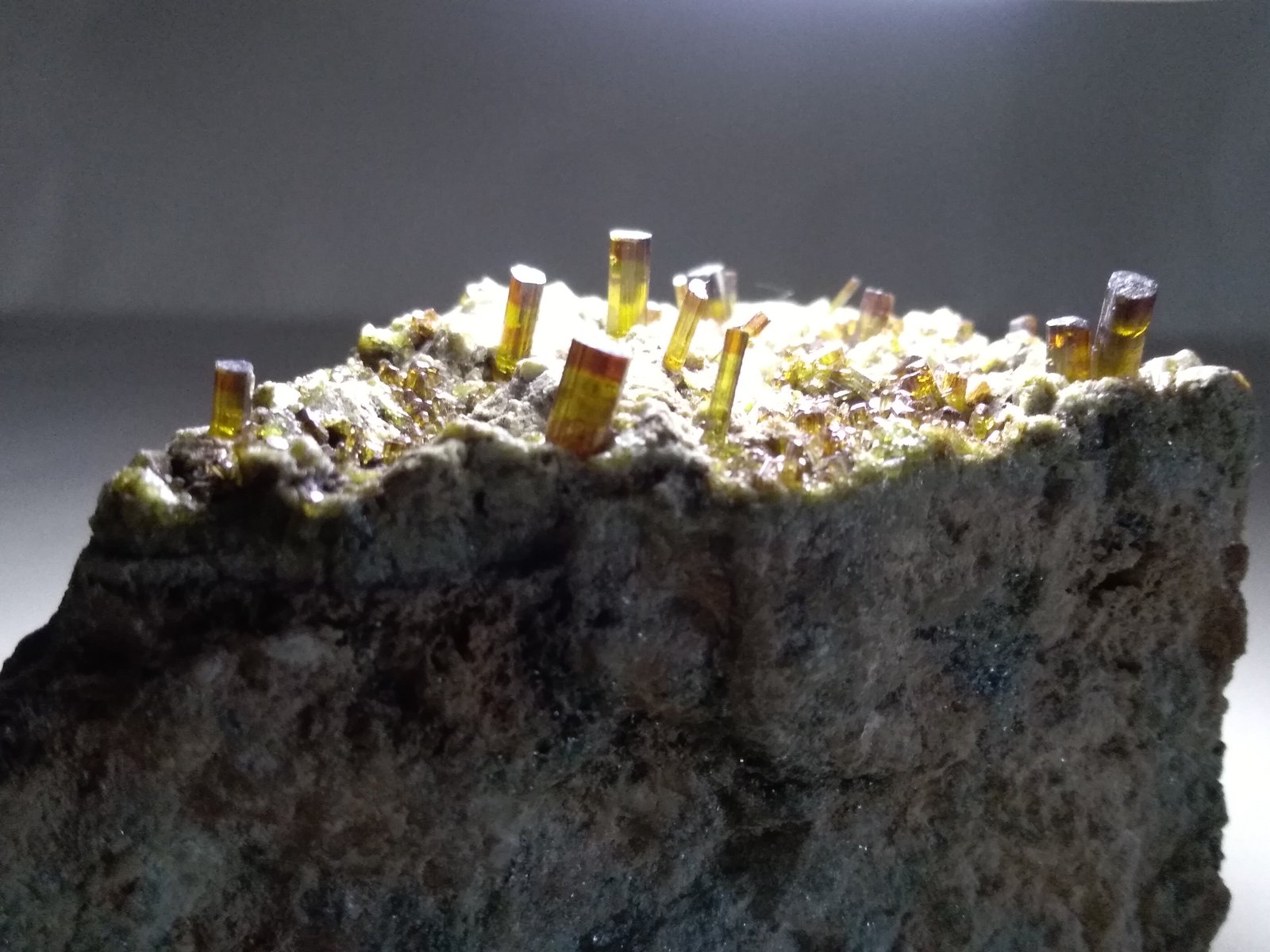 Vesuvianita (Vesubiana)
83 x 50 mm
(Autor: Sante Celiberti)