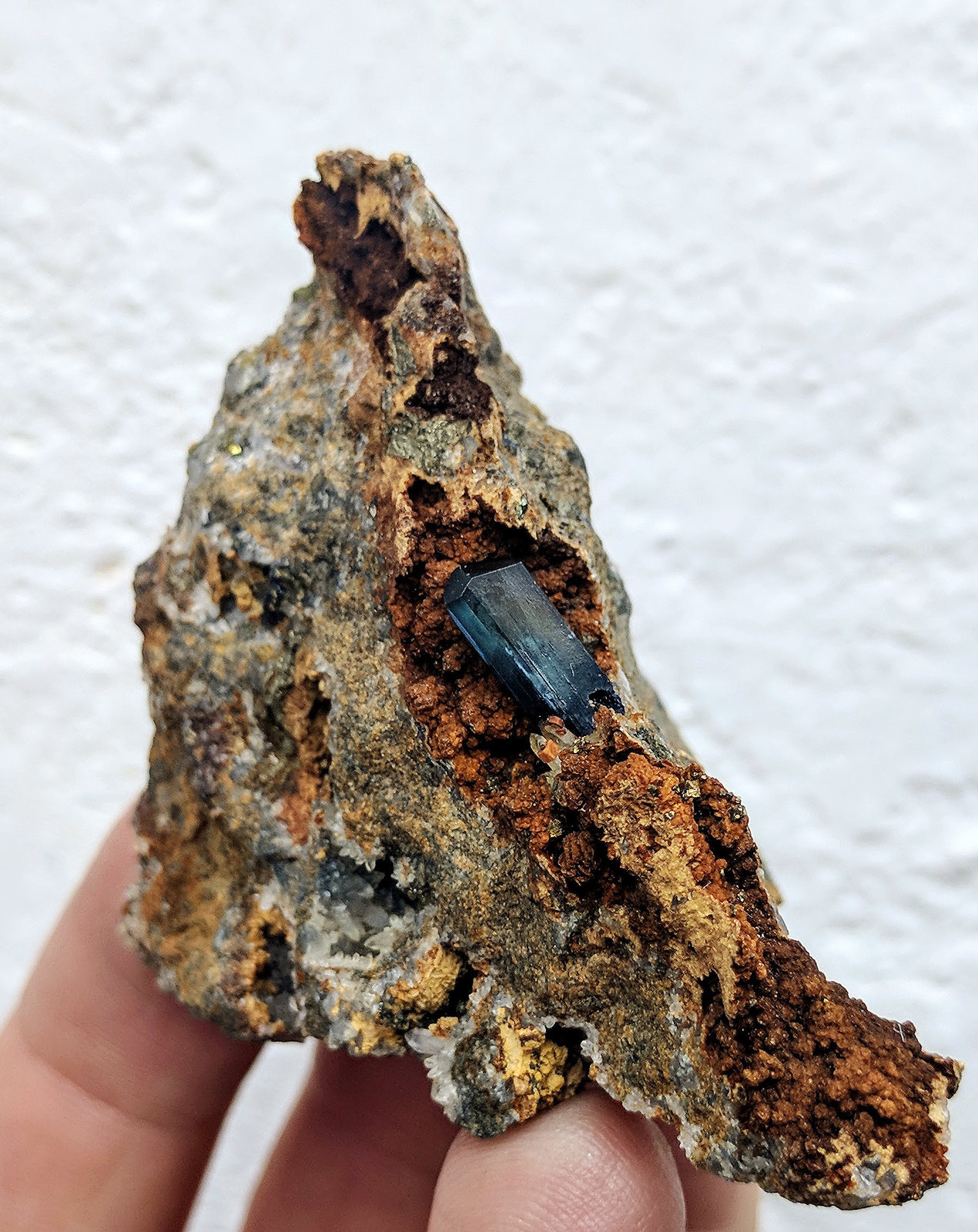 Vivianita
5,8 x 5,0 x 3,5 cm.
(Autor: carles)