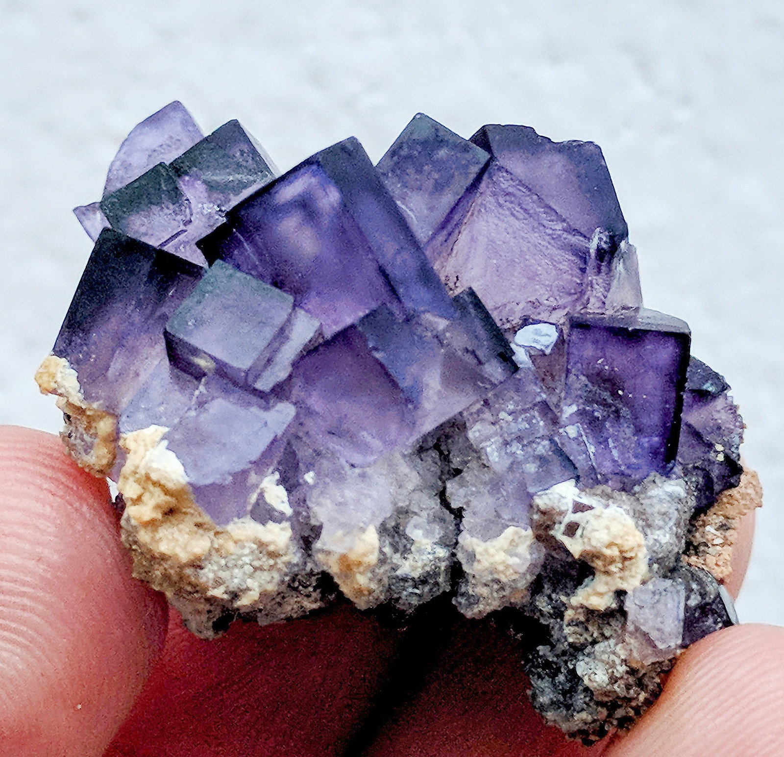 Fluorita
3,2 x 2,7 x 2,3 cm.
(Autor: carles)
