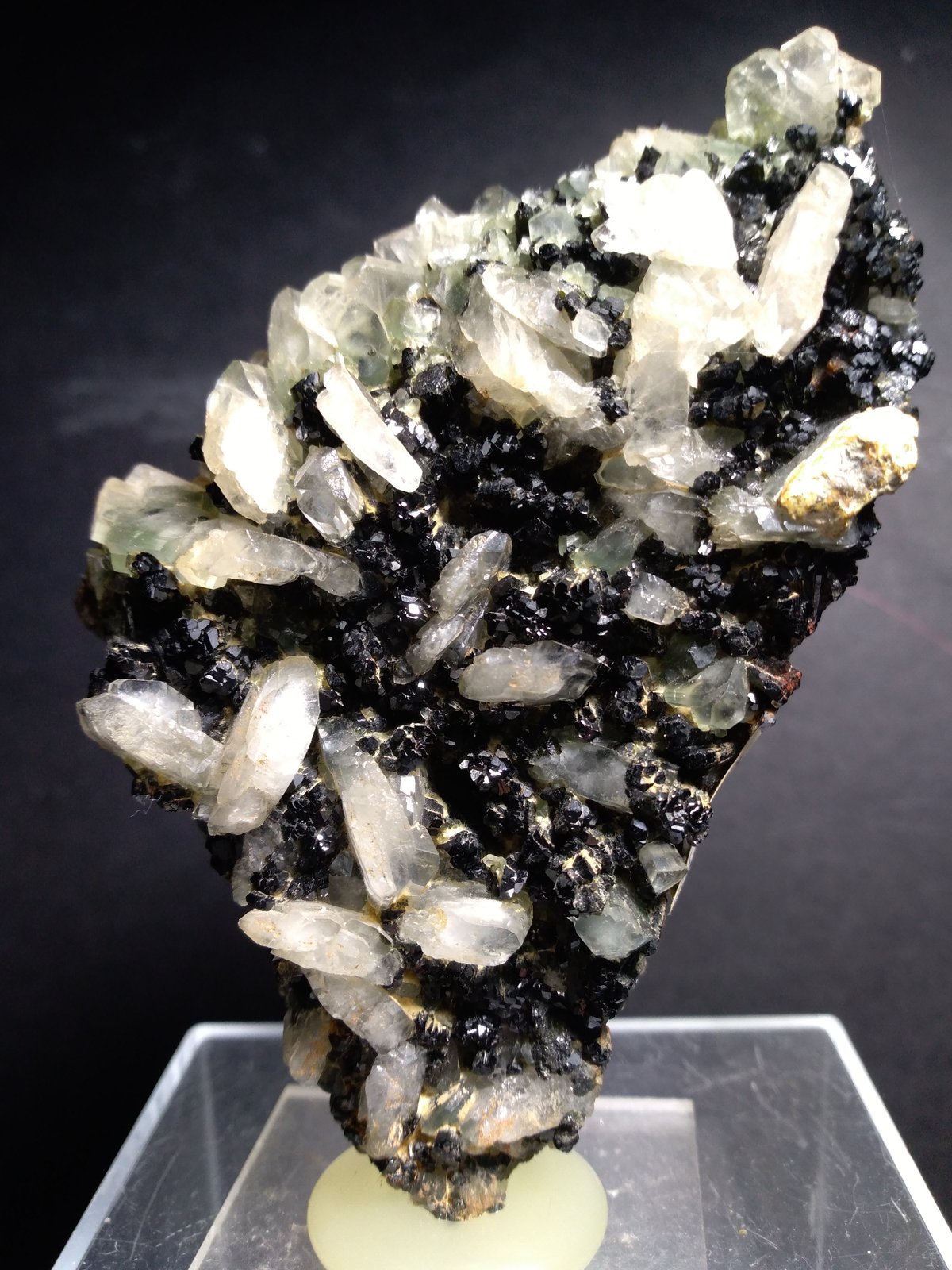 Epidota, Albita, Hematites, Anfibol (Supergrupo) (variedad Byssolita)
94 x 67 mm
(Autor: Sante Celiberti)