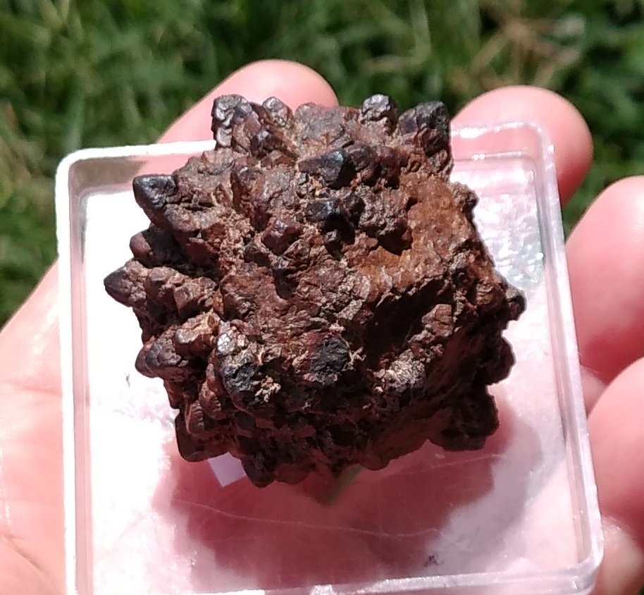Goethita
3,9 x 3,7 x 3,7, cm
(Autor: Anisio Claudio)