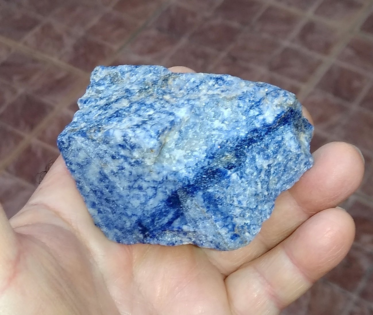 Sodalita
9 x 5 x 5 cm
(Autor: Anisio Claudio)