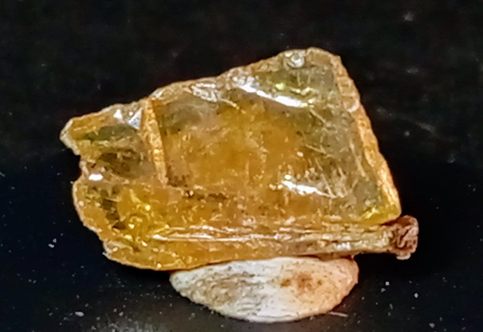 Wulfenita
1,3 x 0,7 cm.
(Autor: Felipe Abolafia)