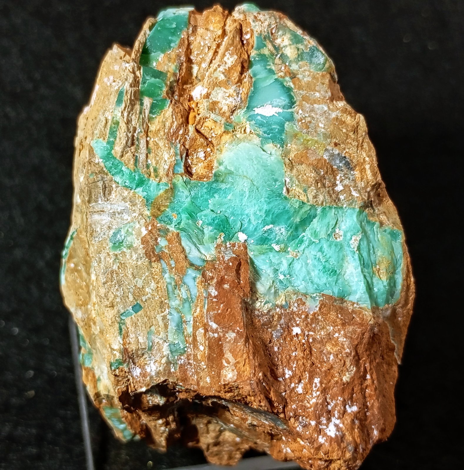 Variscita
6 x 6,5 x 4 cm.
(Autor: Felipe Abolafia)