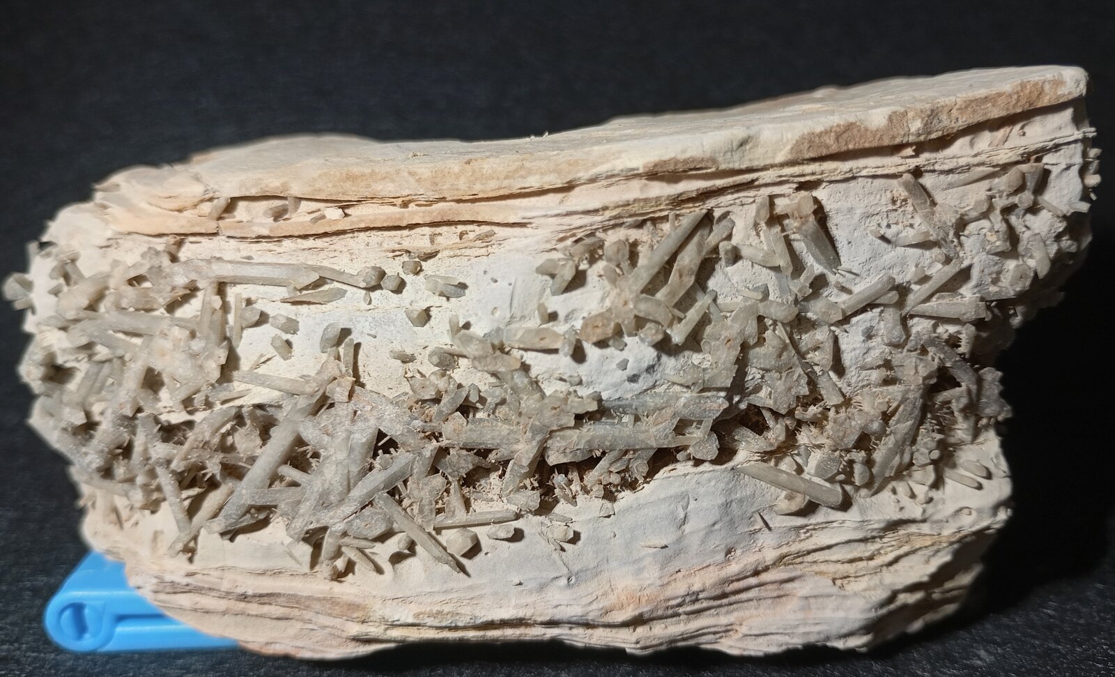 Cuarzo
Ofitas de Olvera, Olvera, Comarca Sierra de Cádiz, Cádiz, Andalusia, Spain
12 x 5 x 7 cm.
(Autor: Felipe Abolafia)