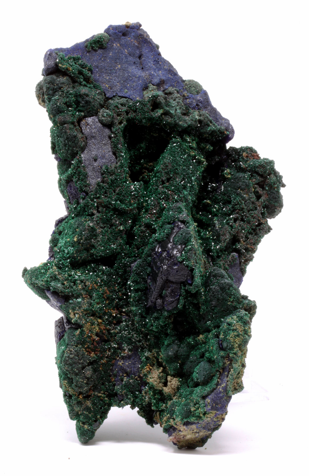 Malaquita, Azurita
12,2 x 7,4 x 6,1 cm
(Autor: carles)