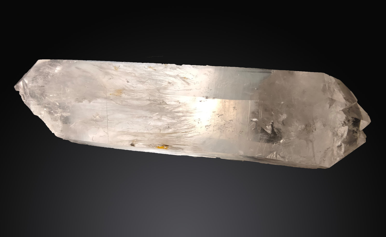 Cuarzo
134 mm x 35 mm x 32 mm
(Autor: Firmo Espinar)