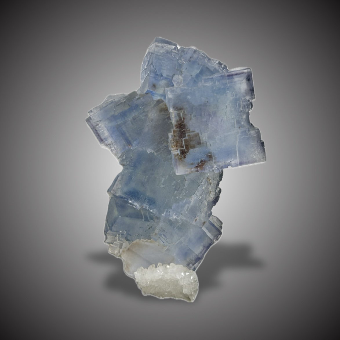 Fluorita y Cuarzo
7,5x5cm
(Autor: castrominerals)