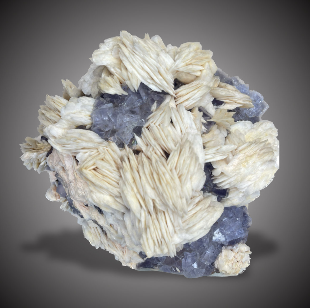 Fluorita, Barita y Cuarzo
16x14cm.
(Autor: castrominerals)