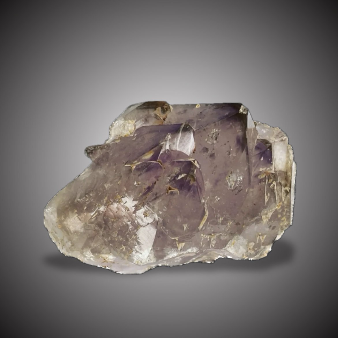 Cuarzo (variedad amatista)
10,5x7,5cm.
(Autor: castrominerals)